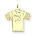 14K Buffalo Bills Medium Team Logo Jersey Charm