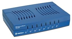 TRENDnet 56K External Data/Fax/TAM Modem TFM-560X (Blue)