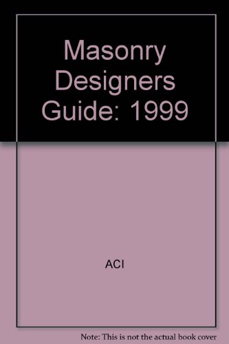 Masonry Designers' Guide