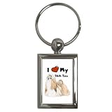 I Love My Shih Tzu Key Chain