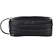 HappyDavid PU Leather Zipped Travel Toiletry Bag Mens Ladies Supply Toiletry Bag
