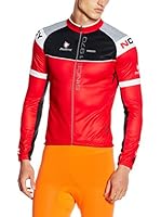 NALINI Chaqueta de Ciclismo Castagno (Rojo)