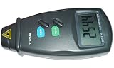 HQRP Non Contact Digital Laser / Photo Tachometer (Digital large size LCD display) NEW