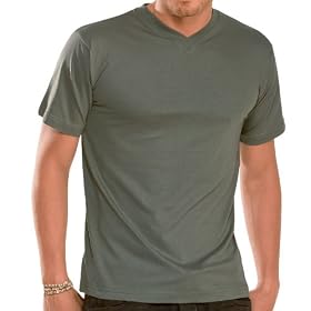 Hanes High V-Neck T-Shirt
