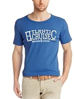 Esprit Camiseta Manga Corta (Azul)