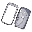 Palm Treo Pro 850 Snap On Protector Hard Case Transparent Cover Smoke Grey