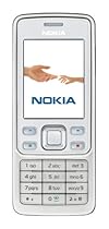 Nokia 6300 white (EDGE, GPRS, Kamera mit 2 MP, Musik-Player, Bluetooth, Organizer) Handy ohne Branding