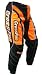 Motocross Hose orange weis schwarz Gr. L