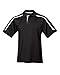 Tri-Mountain Men's 100% polyester Contrast Sports Golf Shirt (12 Colors, S-4XLT)