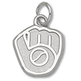 Milwaukee Brewers MLB Sterling Silver Charm