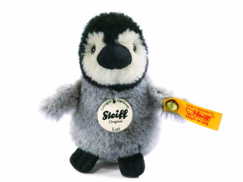 Steiff 045660 - Lari Baby Pinguin, grau / schwarz / wei&szlig;, 9 cm Preisvergleich