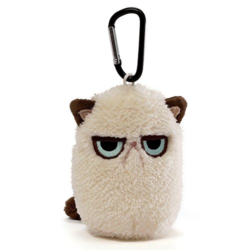 Gund Grumpy Cat Mini Plush - Carabiner