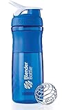 BlenderBottle SportMixer 28-ounce, Blue/White