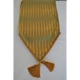 Sherry Kline Golden Gate Sage Green Luxury Table Runner