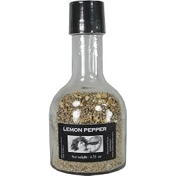 Pere Pelletier Lemon Pepper in Glass Grinder