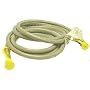 Mr. Heater 12 Foot Natural Gas and Propane Gas Hose Assembly 3/8 Inch Female Pipe Thread with Quick Disconnect System x 3/8 Inch Male Flare #F273720