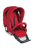 Teutonia T-Stroller Seat, Venetian Red