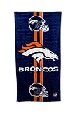 Denver Broncos Fiber Reactive Beach Towel
