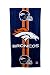 Denver Broncos Fiber Reactive Beach Towel