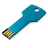 【期間限定プライス】iamaKey タイプ フラッシュ USBメモリ  8GB ブルー【並行輸入品】