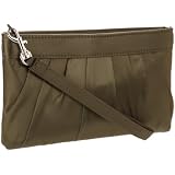 purple beaded clutch La Regale Womens Zip Wristlet 