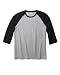 Ladies' Cotton 3/4 Sleeve Raglan Tee Shirt