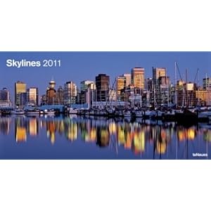 2011 Skylines Slim Poster Calendar by teNeues