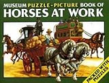 Museum puzzle-picture book of horses at work