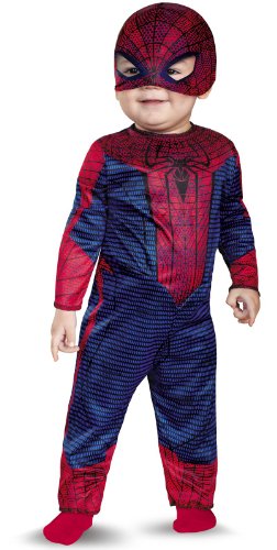 Disguise Costumes The Amazing Spider-Man Movie Infant Costume, Red/Blue/Black, 12-18 Months