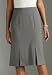 Jessica London Plus Size Pleated Skirt,