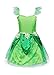 ReliBeauty Girls Tinkerbell Dress Costume (4T-4, Green)