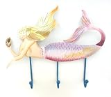 Mermaid Coat Rack Key Hook Bathroom Towel Bar