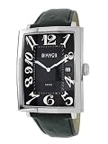 Roberto Bianci Men's D003M_BLK_SIL Leather Band Watch