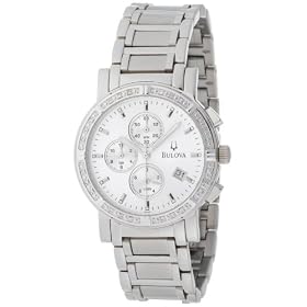 Bulova Mens 96E03 Diamond Accented Watch