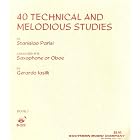 Buy 40 Technical and Melodious Studies for Saxophone or Oboe [Book 1 - Studies 1-22] by Stanislao Parisi and Gerardo Iasilli