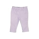 from Toffee Moon Toffee Moon Baby Fine Stripe Legging Pale Pink and Heather Stripe - Pink - 12 Months