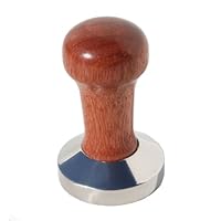 Vaneli's Stainless Steel/ Rosewood Tamper 45mm--1.78 inches (1 13/16)
