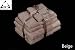 Prestige 'Luxor' Egyptian Cotton 650gsm 6pc Towel Bale Bundle Gift Set - BEIGE Image