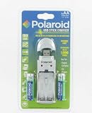 Polaroid USB Stick Battery Charger with Batteries by Polaroid