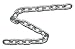 DAYTON 1DJU7 Chain,Steel,Grade 30,1/2 In,50 Ft