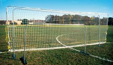 Dutch Style/Flat Training Soccer Goals (3-SIZES) GALVANIZED STEEL STG718HD 7X18