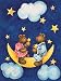 Art Poster Print - Gute Nacht - Artist: Carola Pabst - Poster Size: 11.75 X 15.75 inc...
