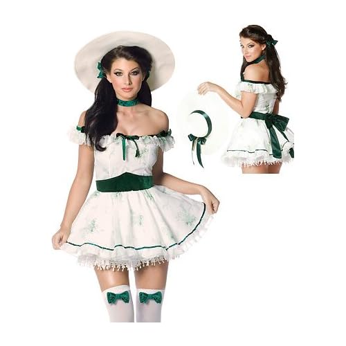 Southern Belle - Women's Sexy Costume Lingerie Outfit