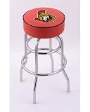 Ottawa Senators Double-Ring Swivel Bar Stool