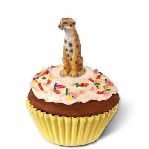 Cheetah Cupcake Trinket Box