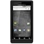Amzer Rubberized Snap On Crystal Hard Case for Motorola Droid A855 (Black)
