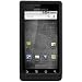 Amzer Rubberized Snap On Crystal Hard Case for Motorola Droid A855 (Black)