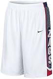 Gonzaga Zags College White Screen Printed Replica Basketball Shorts By Nike Team Sports