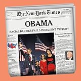 NEW YORK TIMES 2008 OBAMA ELECTION VICTORY EDITION