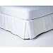 450tc Egyptian Cotton Solid White Twin Extra Long Size Pleated Tailored Bed Skirt with 15 Inches Drop and Split Corners Twin XL